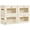 #2:Beige, variant on 4 Pack White Closet Storage Bins Front Opening Storage Bin Collapsible Fabric Organizer with Clear Window Dual Handles Closet Clothes Blanket Book Storage Box for Home DIMJ