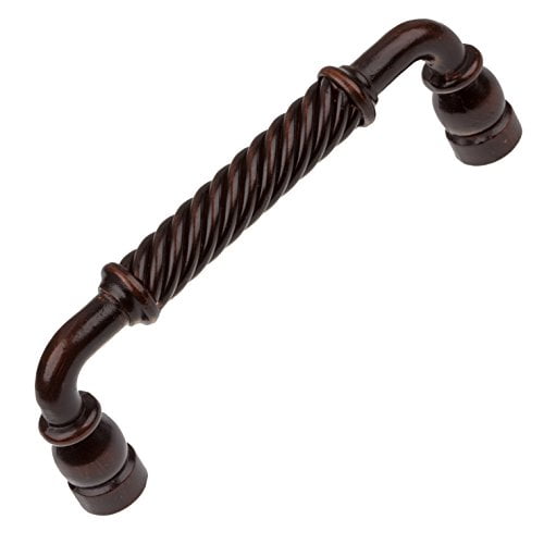 GlideRite Hardware 3132-ORB-25 Twisted Steel Dresser Drawer Pull, 25 ...