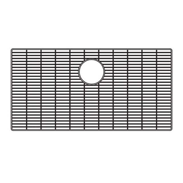Houzer 629705 28.38 x 14.45 Po. Grille de Fond d'Évier Wirecraft - Acier Inoxydable