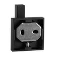 thumbnail image 4 of Nameeks Nameeks NNBL0054 Modern Hotel Single Robe Hook - Black, 4 of 5