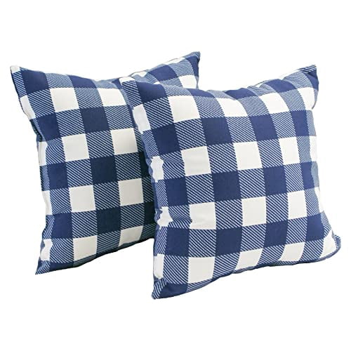 Spun Polyester 17-inch Outdoor Throw Pillows (Set of 2) CO-JO18-15-S2