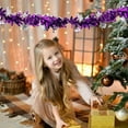 thumbnail image 4 of JoyMoreHome 6 Pcs 2.1Yards Christmas Garland Plastic Ribbon Christmas Tree Decorations,Christmas Party Decoration Ribbon Glitter Ribbon for Christmas Wedding Birthday Party Supplies, 4 of 6