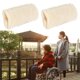 thumbnail image 5 of Funda suave para reposabrazos para silla de ruedas Cómodas almohadillas de protección deslizantes para silla de oficina Sillas de ruedas estándar Colcomx Cubierta del apoyabrazos, 5 of 7
