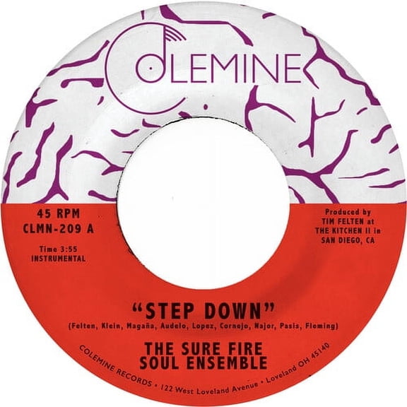 The Sure Fire Soul Ensemble - Step Down (Clear) - Music & Performance - Vinyl [7-Inch]