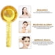 thumbnail image 5 of Facial Ice Globe Roller for Skin and Face Made of Silicone Glass Yellow to Promote Blood Circulation 2Pcs, 5 of 5