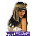 thumbnail image 2 of Costume de Reine des Neiges pour Femmes Adulte Doré Cleopatra, 2 of 2
