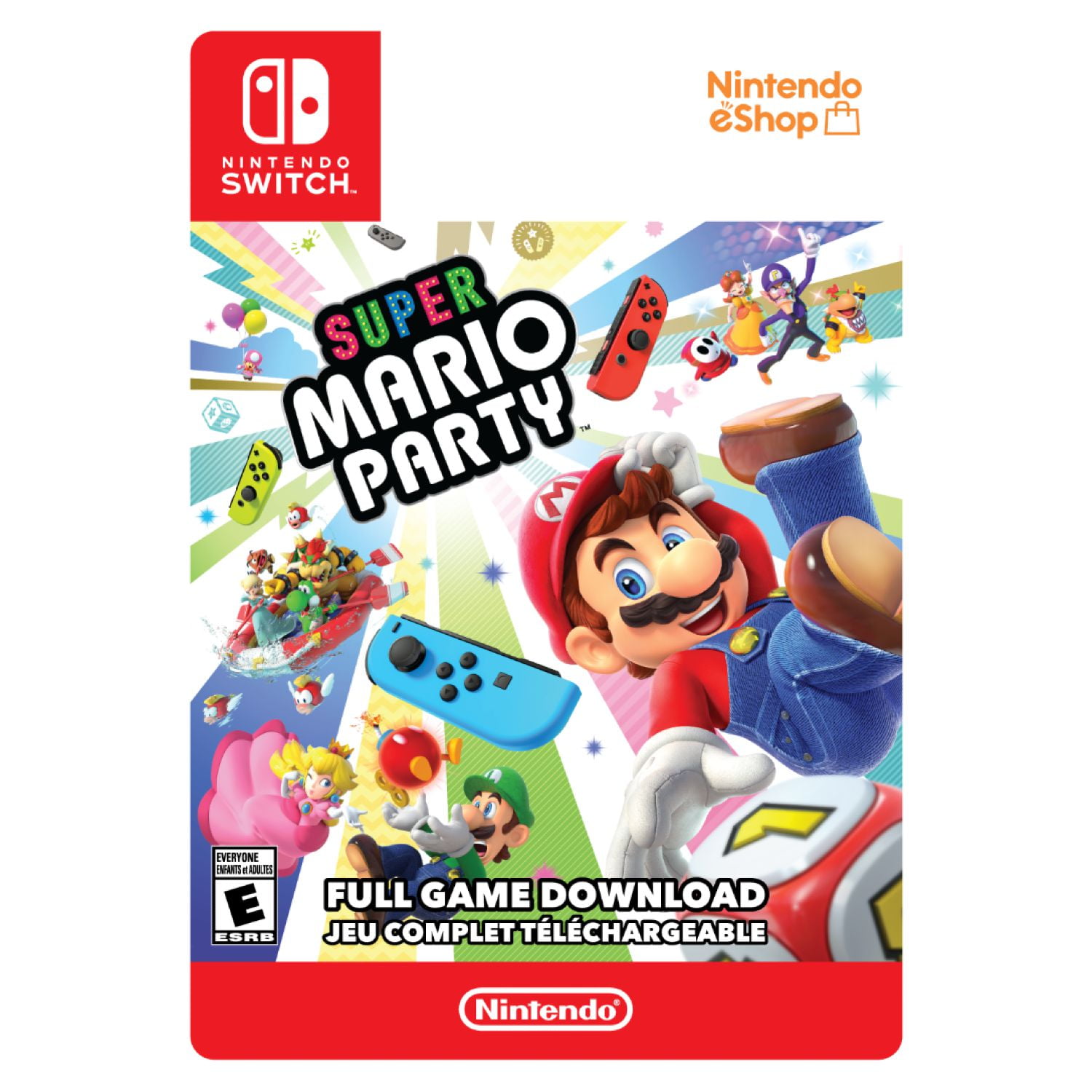 Nintendo Switch Super Mario Party 79.99 Digital Code