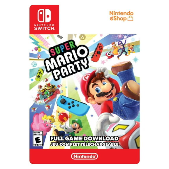 Nintendo Switch Super Mario Party 79.99 (Digital Code)