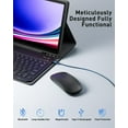 thumbnail image 2 of Funda Teclado TUNKARMOR para Samsung Galaxy Tab A9+/A11+ 11, 2 of 7