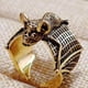 thumbnail image 5 of Minnieouse Anillo de murciélago vintage ajustable Anillo de dedo minimalista y de moda Anillos de dedo abiertos góticos Ropa, zapatos y accesorios Miscelánea dorado, 5 of 6