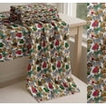 thumbnail image 6 of Soimoi Brown Cotton Voile Fabric Tropical Leaves & Wild Animal Print Sewing Fabric BTY 42 Inch Wide, 6 of 7