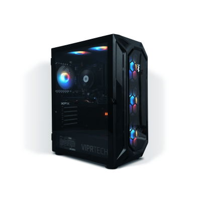 ViprTech Rebel 4.0 Gaming PC - AMD Ryzen 7 (4.1GHz), RTX 4060 8GB, 16GB DDR4, 1TB SSD, Desktop, Onyx Black