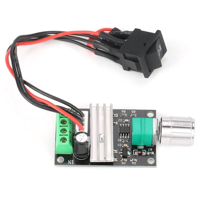 Reversible DC Motor Speed Controller, DC Motor Controller, 3A PWM Controller Regulator For Industry Stabilizer Home Voltage Regulator
