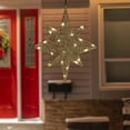 thumbnail image 2 of Northlight LED Lighted Hanging Bethlehem Star Outdoor Christmas Decoration - 22" - Warm White, 2 of 5