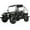 Black, variant on X-Pro Ridge 200 Jeep Go Kart with CVT Transmission w/Reverse! with Windshield & Soft Top, 4-Wheel Disc Brakes, Big 20.5” Wheels!