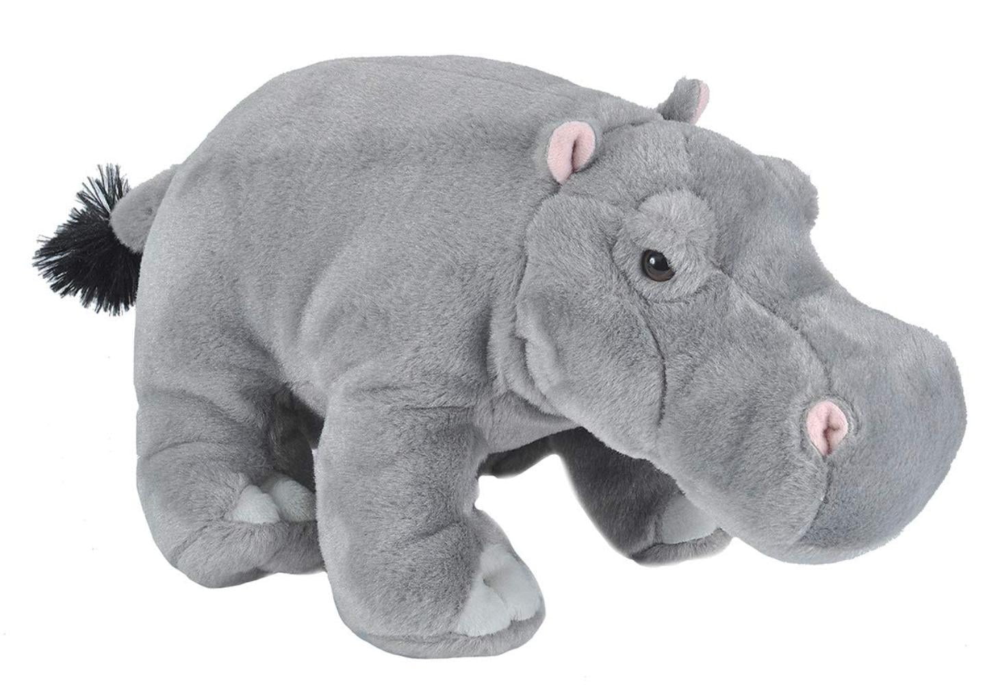 hallmark plush stuffed hippopotamus with sound