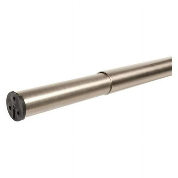 John Sterling RP0020-48-72BN Max Adjustable Closet Pole  48 to 72 in.