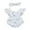White, variant on Bagilaanoe Newborn Baby Girl Rompers Flower Print Fly Sleeve Bodysuit + Headband 6M 12M 18M 24M Infant One Piece Jumpsuit