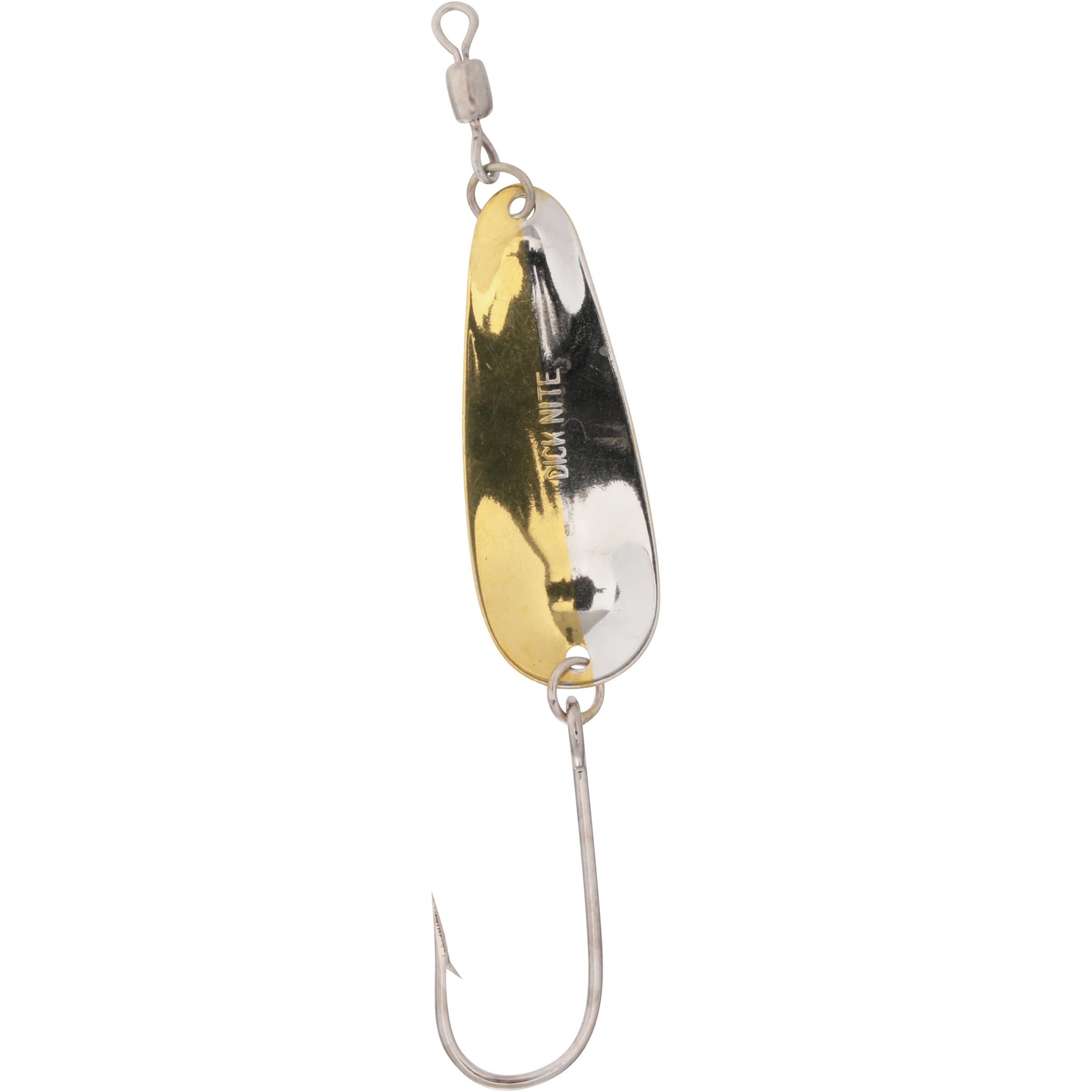 Original Dick Nite® Spoons #2 50/50 Nickel/Brass Fishing Hook