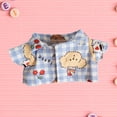 thumbnail image 1 of Ropa de peluche para muñecas de 15 cm Perfecl Accesorios de moda azul, 1 of 8