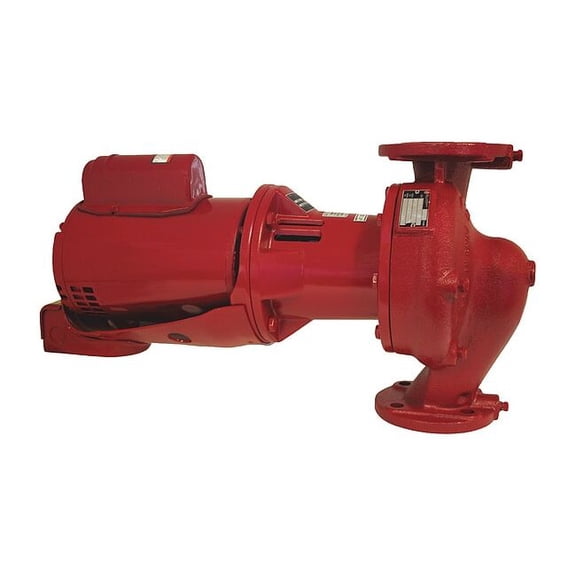 HVAC Circulating Pump, 1/4 hp, 115V/208V-230V, 1 Phase, Flange Connection