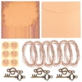 thumbnail image 1 of Shisuyan Papier à Lettres Couleurs Assorties 3 Ensembles Alliage Inclus, 1 of 8