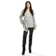 thumbnail image 1 of Blusa de Punto Diseño Cruzado Roman Fashion Juvenil Gris M, 1 of 6