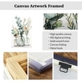 thumbnail image 5 of ZHONGYUTONG Bottles and Plants Wall Art Botanical Bathroom Pictures Eucalyptus Canvas Prints Country Kitchen Bedroom Home Decor Framed (12.00" x 18.00"), 5 of 5