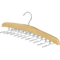 thumbnail image 1 of Whitmor 6026-737 Natural Wood Collection Tie Hanger, 1 of 3