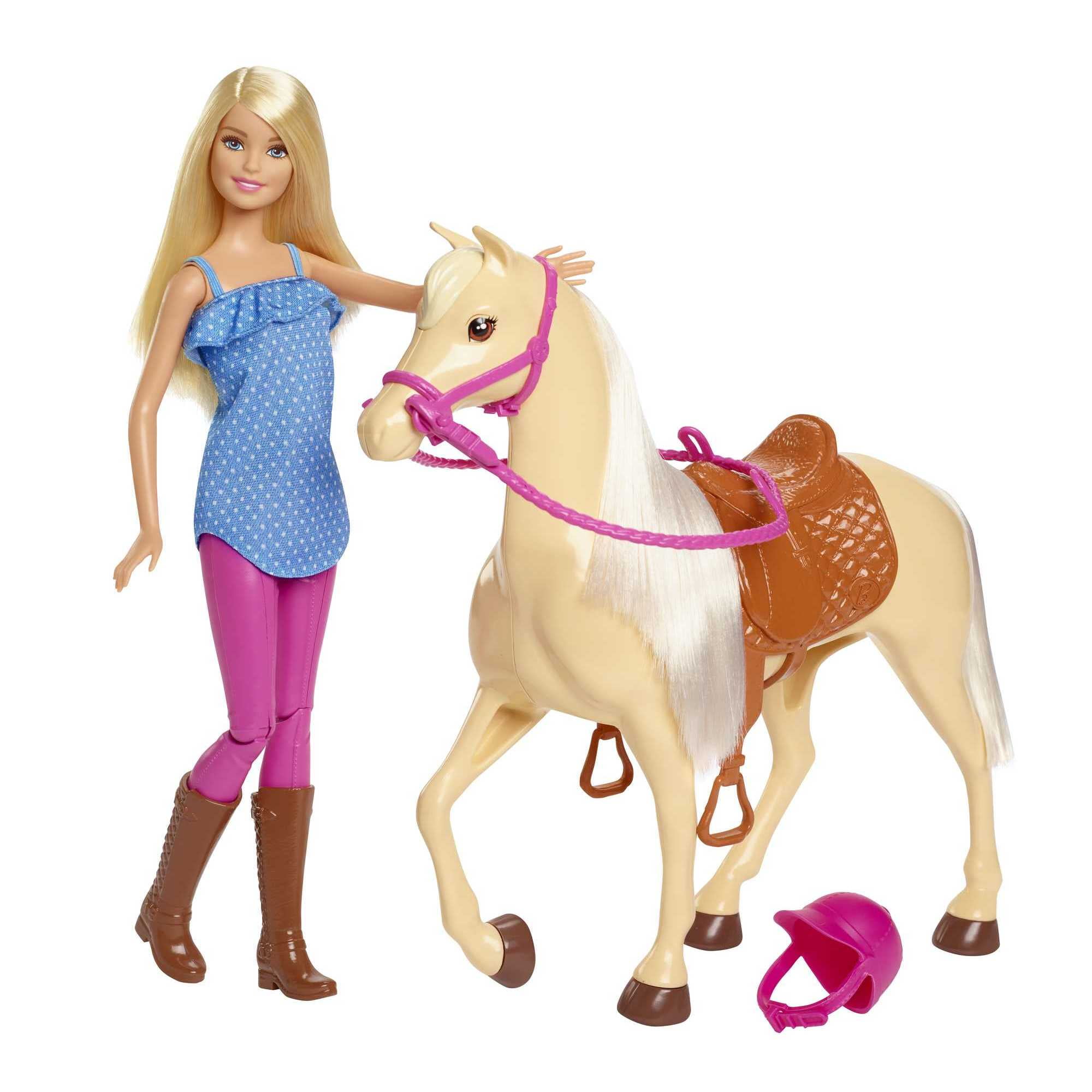 Free Shipping Barbie Dreamtopia Princess Doll 11.5 inchBlonde with Fantasy Horse and Chariot Walmart