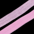 thumbnail image 3 of Bandas elásticas Zulema banda elástica cordón elástico para ropa y decoración Rosado Pliegue sobre la banda elástica de costura, 3 of 7