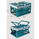 thumbnail image 4 of Cesta de picnic al aire libre, cesta de picnic plegable, cesta de picnic portátil mediana, cesta de picnic plegable, la mejor en su clase, 4 of 4