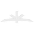 thumbnail image 2 of 84"W x 28"H x 6"D x 6"F, 8/12 Pitch, Alberta Architectural Grade PVC Gable Bracket, 2 of 8