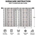 thumbnail image 2 of Blackout Kids Curtains,Boho Bohemia Geometric Line Art Childrens Insulated Curtains Set Of 2,Bedroom Essentials,Toddler Room Decor 42"x54"(106x137cm), 2 of 4
