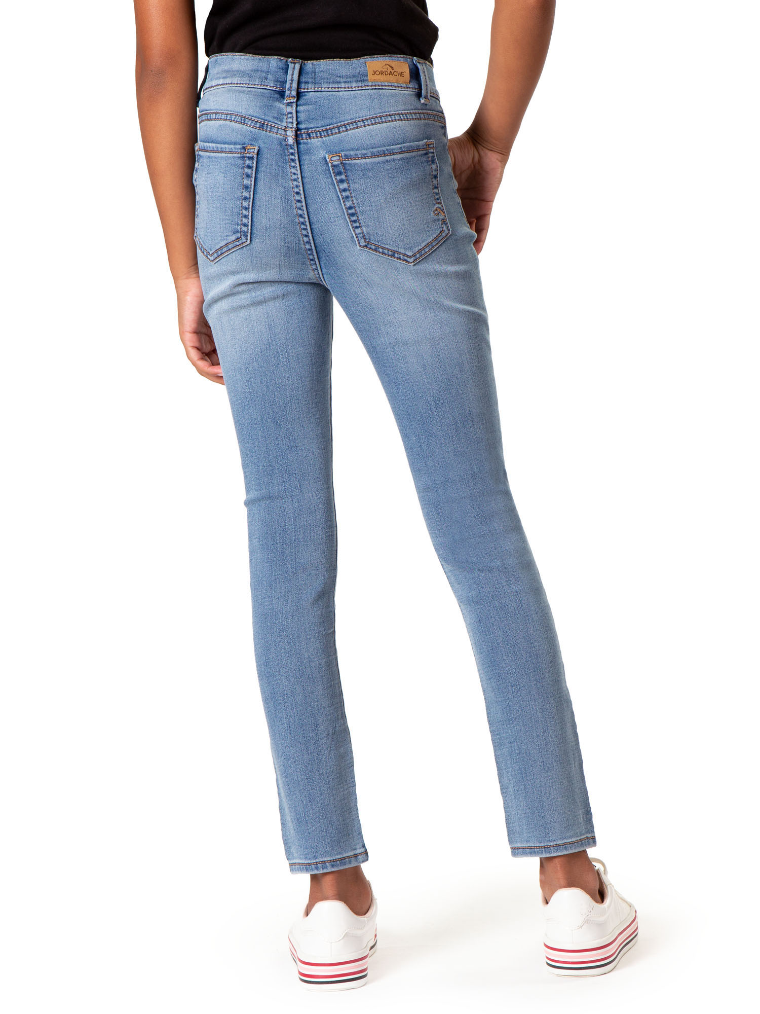 Jordache Girls Super Skinny High Rise Jeans, Sizes 5-18 & Slim - image 2 of 7