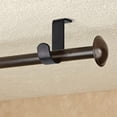 thumbnail image 5 of ZOURIH 4 Pcs Heavy Duty Closet Rod Brackets for 1-inch Diameter Rods,Metal Hanging Shelf Rods Support with Screws,Gold Closet Rod Holders for Living Room Kitchen Garden and Bathroom,Gold, 5 of 8