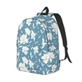 thumbnail image 2 of Balery Lilies Flowers Vintage Canvas Backpack for Men and Women - Large Capacity, Durable Travel Laptop Bag for School, Work, Hiking, and Outdoor Activities, 2 of 7