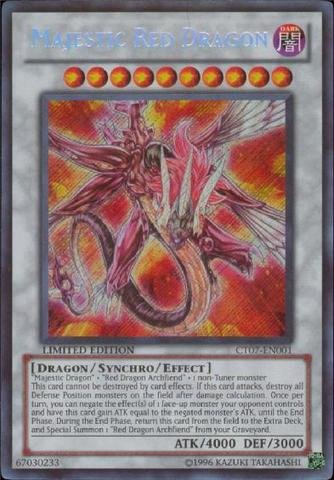 Majestic Red Dragon Tin For Card Game CCG TCG Yu-Gi-Oh