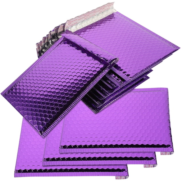 DEEPCRAFF 10pcs Shipping Bubble Mailers with Pressure Reduction for Moving Delicate Items