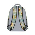 thumbnail image 3 of Sunflower and Daisy Blue Pattern Backpack for School, Cute School Bag with Adjustable Shoulder Straps and Padded Back, 15.3"x11"x6.7", 3 of 5