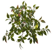 Nearly Natural 15in. Mini Melon Artificial Plant UV Resistant (Set of 6), Green