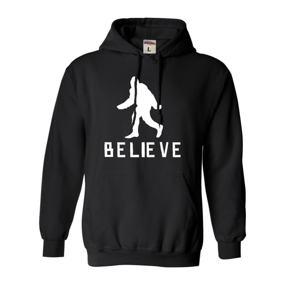 Adult Bigfoot Believe Sasquatch Squatch Sweatshirt Hoodie