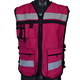 thumbnail image 2 of Chaleco Industrial Brigadista Con Reflejante Textil Costados Abiertos, 2 of 4