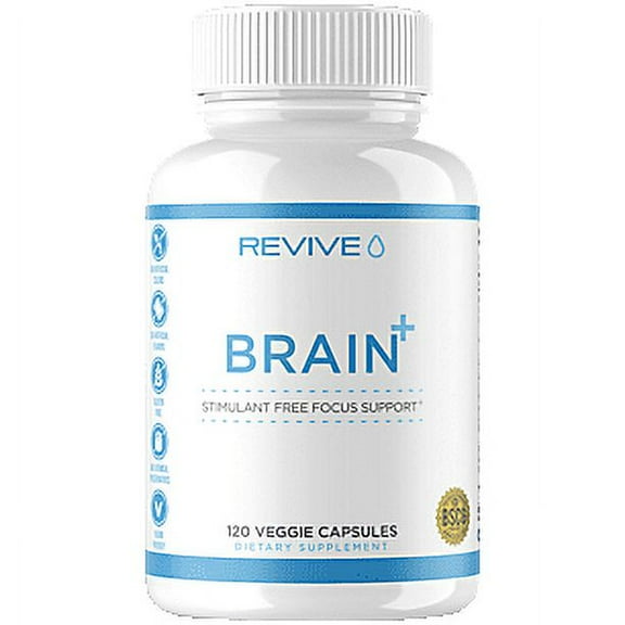 Brain  Stimulant Free Focus Support (120 Veggie Capsules)