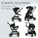 thumbnail image 2 of Britax Willow Brook Baby Travel System, Infant Car Seat and Stroller Combo with Aspen Base, ClickTight Technology, RightSize System and 4 Ways to Stroll, Onyx Glacier, 2 of 5