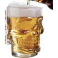 thumbnail image 2 of Pack 6 Tarros de cerveza Calaca Vaso Vidrio Calavera 460ml SM GIFTS & TOYS, 2 of 6
