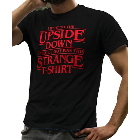 Stranger Things Upside Down T-Shirt - LeRage Shirts MEN'S Black (Best Stranger Things T Shirts)