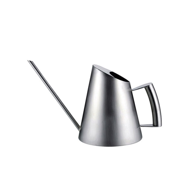 Binwennn Bottle Pour over Porcelain Kettle Stainless Steel Flower Watering Pot Sprinkler Succulent Indoor Flower Pot Long Mouth Watering Device 1500ml