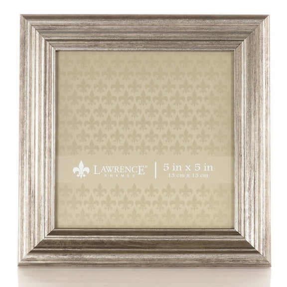 5x5 Sutter Burnished Silver Picture Frame