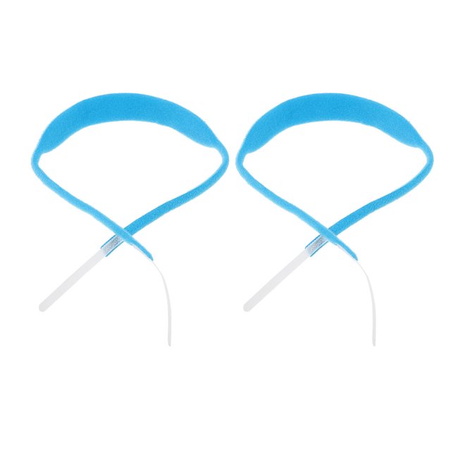 2pcs Professional Traqueostomía Soportes engrosados traqueotomía correas esponjosos de traqueotomía fijadores
